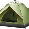 Windproof Waterproof Family Tent for 3-4 People with Instant Setup 3