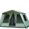 Large Waterproof Camping Tent for 5 to 8 People, Double Layer