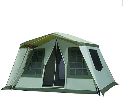 Large Waterproof Camping Tent for 5 to 8 People, Double Layer Large Waterproof Camping Tent for 5 to 8 People, Double Layer
