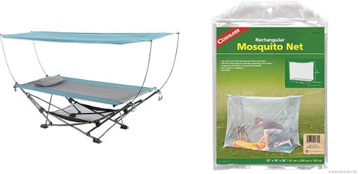 Mac Sports Collapsible Hammock and Coghlan's Mosquito Bed Net
