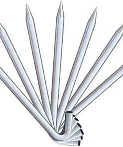 Heavy Duty Steel Tent Stakes for Camping Canopies and Inflatables
