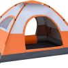 Lightweight Family Camping Tent Easy Setup Portable for Beach Hiking 3