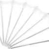 30pcs Camping Tent Stakes Outdoor Beach Picnic Accessories Silver Iron 3