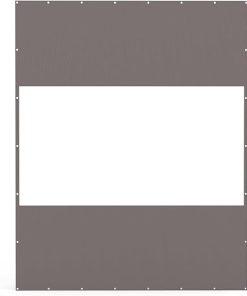 Heavy Duty Clear Panel Curtains for Patios Weather Resistant Privacy Screen