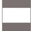 Weather-Resistant Heavy Duty Outdoor Clear Panel Curtain, 10’H x 8’W, Durable PVC Polyester, Gray