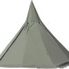 Durable White Canvas Tent Cloth for Outdoor Rain and Sun Protection 3