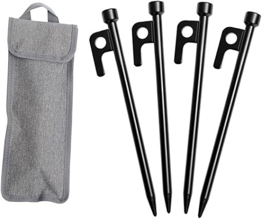 Professional Metal Tent Pegs for Camping Easy to Install Ground Stakes