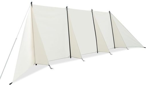 Himalaya Windbreak Privacy Fence and Stove Windshield for Camping