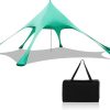 Laylala Portable Cotton Linen Tent with Drawstring Bag for Camping 4