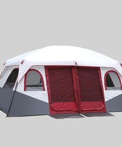 Spacious Family Tent for 8-12 People Portable Outdoor Shelter