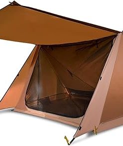 Portable Weatherproof Two-Person Camping Tent for Easy Setup