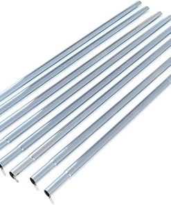4 Section Tarp Shelter Canopy Tent Support Rods for Porch 2Pcs