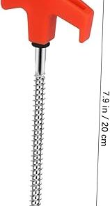 Heavy Duty Camping Tent Stakes 10 Pcs Spiral Screw Metal Pegs 2