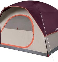 Coleman Skydome 6 Person Tent BlackBerry C002 Review 2