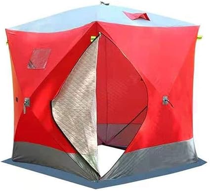 Winter Camping Tent for Ice Fishing Waterproof Cotton Easy Setup 2 Winter Camping Tent for Ice Fishing Waterproof Cotton Easy Setup - Image 2