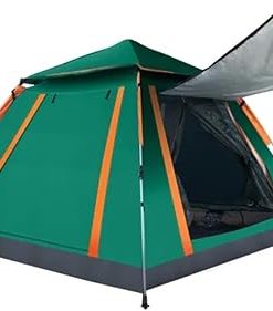 4-5 Person Waterproof Camping Tent with Rainfly and Mosquito Windows