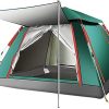 Pop-Up Family Camping Tent for 2-4 People Waterproof Instant Setup 3