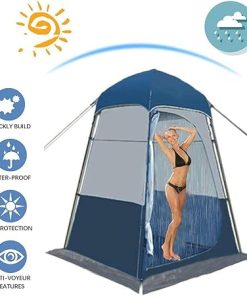 Portable Oversized Shower Tent for Dressing Beach Fishing Hiking 2