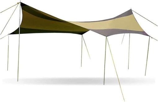 Outdoor Tent Rain Fly Tarp for Camping Awning and Travel