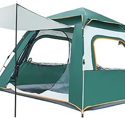 Large D-Shape Entrance Automatic Outdoor Tent for 6 People Easy Setup