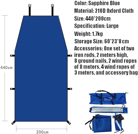 Skoda Citigo Fabia Kamiq Karoq Kodiaq Waterproof Camping Awning 2 Skoda Citigo Fabia Kamiq Karoq Kodiaq Waterproof Camping Awning - Image 2