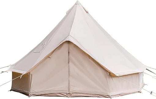 Cotton Canvas Yurt Tent with Stove Jacks for Year-Round Camping  
Waterproof 4M Bell Tent for Family Camping and Outdoor Adventures  
Spacious Yurt Style Tent for Family Camping and Picnic Activities