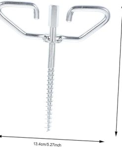 Reliable Lightweight Ice Shanty Anchors Electric Ice Nails 4pcs 2
