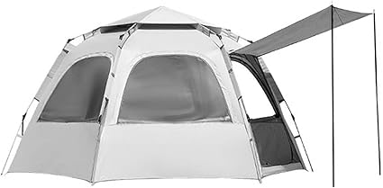 Instant Pop-Up Tent for 3-4 People Waterproof UV-Resistant Family Tent Instant Pop-Up Tent for 3-4 People Waterproof UV-Resistant Family Tent