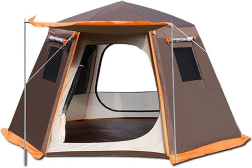 Family Beach Tent for Camping 3-8 People Easy Setup Solar Shelter