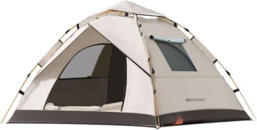 Portable Double Door Camping Tent Easy to Install for Outdoor Use