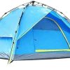 Provides Sunshade Shelter with Professional Folding Party Tent, Durable Aluminum Frame, Waterproof Design, 19.7’x9.8′, Wine Red 3