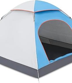 MoNiBloom 2 Person Waterproof Camping Tent with Skylight and Carry Bag