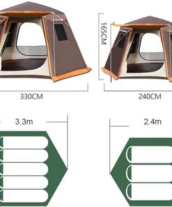 Beach Tent for 3-8 People Instant Sun Shelter Outdoor Family Camping 2