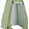 Outdoor Pop Up Shower Tent for Camping Privacy and Sun Protection