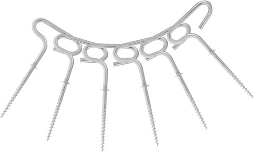 Outdoor Tent Pegs Ice Nails Drill Adapter 6 Pack for Camping