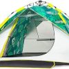4 Person Automatic Pop Up Camping Tent Waterproof with 2 Doors 3