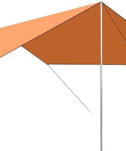 Outdoor Canopy Awning Shade Rain Fly Tent for Picnic and Hiking