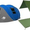 Portable Travel Toilet with Pop Up Tent for Camping and Hiking 3