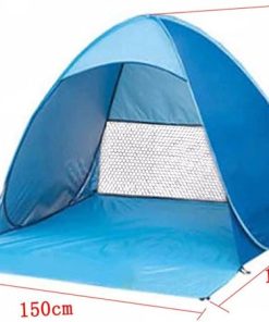 Portable Beach Tent Sun Shelter Quick Setup for Outdoor Protection 2