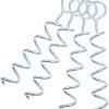 10 Heavy Duty Tent Spikes with Spiral Design for Secure Ground Anchoring 3