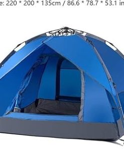 Automatic Camping Tent for 3-4 People Waterproof Foldable for Travel 2
