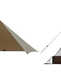 OneTigris Proteus Camping Tarp and Mesh Teepee Tent Combo