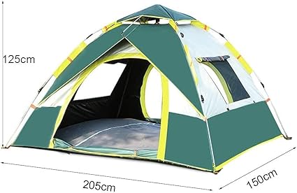 Quick Opening Waterproof Dome Tent for Family Beach Camping 2 Quick Opening Waterproof Dome Tent for Family Beach Camping - Image 2