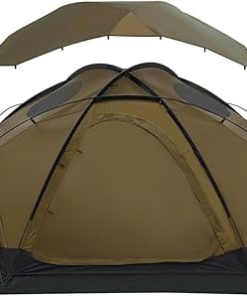 Dome Hot Tent for 2-4 People with Stove Jack for All Season Camping