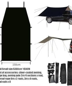 Citroen Camping Tarpaulin Awning Waterproof Sunshade for Vehicles 2
