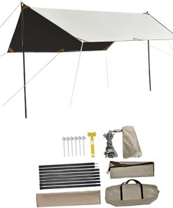 Camping and Beach Outdoor Tarp Shelter for All Activities