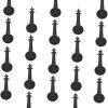 100 Plastic Tent Stakes Durable Ground Nails for Camping and Canopies