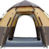 Waterproof Camping Tent Rain Fly Tarp Canopy for 5-8 People 3