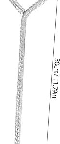 Heavy Duty Portable Steel Tent Stakes 4pcs for Outdoor Use 2