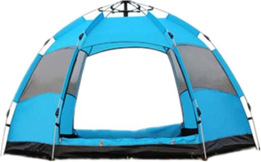 Family Camping Tent for 3-5 People Double Layer Rainproof Design